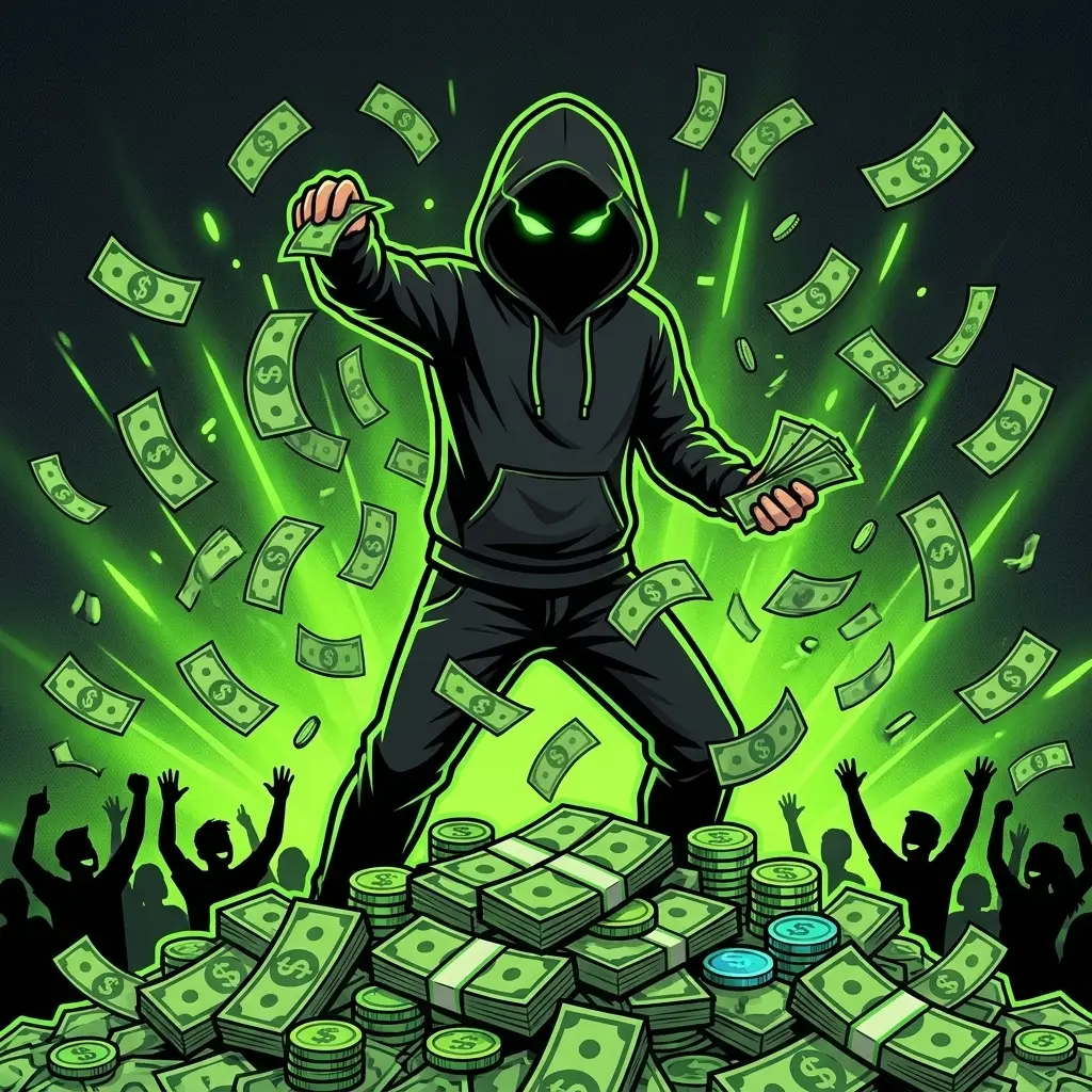throwing cash to the degens
